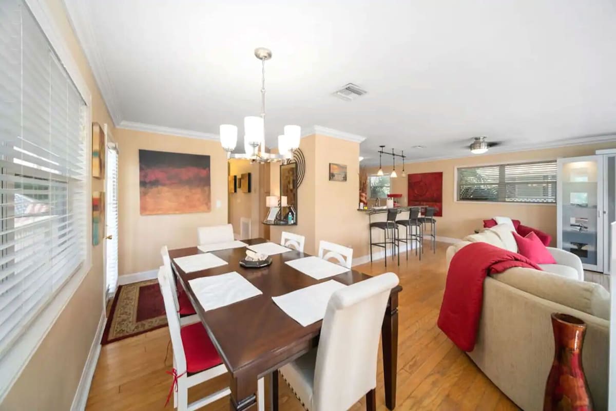 Photo 21 of 3BED 3BATH Tropical Paradise WATERFRONT POOL HOUSE On Canal 1 mile to the BEACH!