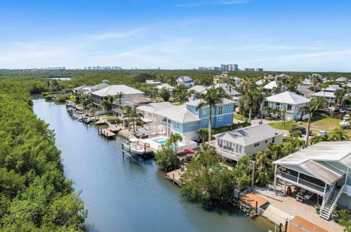 Photo 13 of 3BED 3BATH Tropical Paradise WATERFRONT POOL HOUSE On Canal 1 mile to the BEACH!