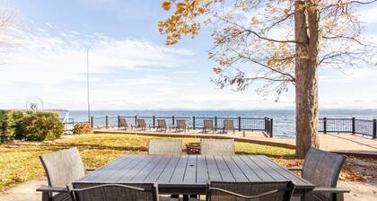Lake Front Home in Plattsburgh - 4BR Sleeps 11!