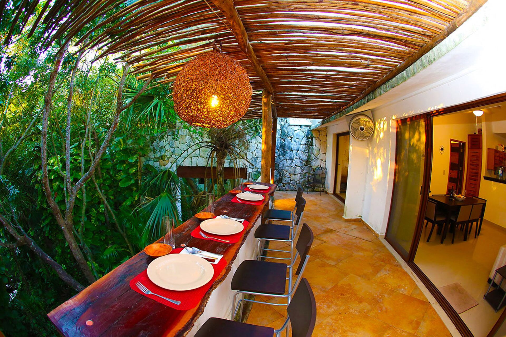 Restaurante al aire libre