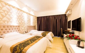 書桌、遮光窗簾/窗簾、免費 Wi-Fi