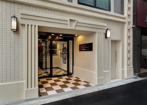 Fassade der Unterkunft