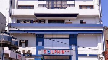 Façana frontal de l'allotjament