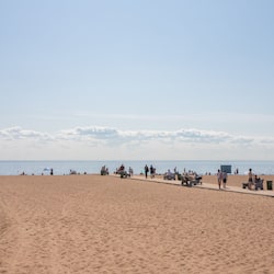 Perto da praia, bar na praia