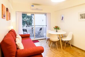 Family Apartment, Multiple Beds, Non Smoking, City View | Living area - Avenida de Mayo By Foreign In Baires (Buenos Aires)