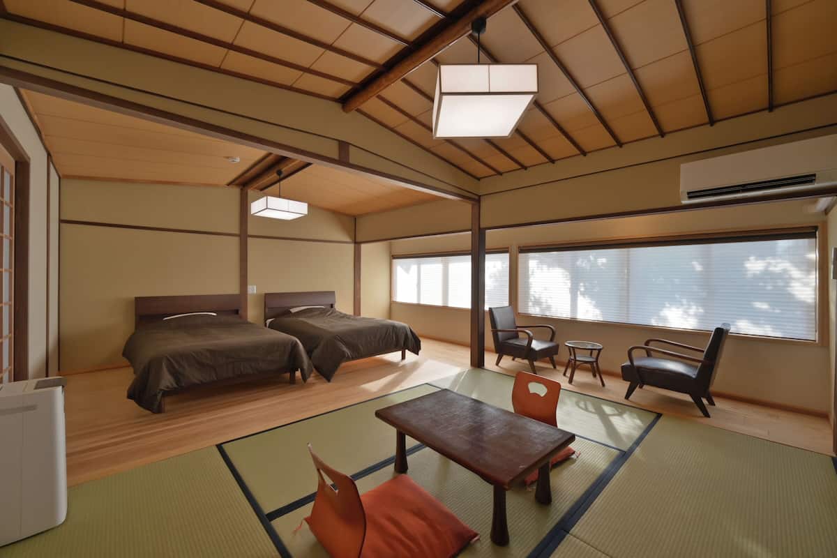 Camera Superior, non fumatori, bagno condiviso (Japanese-Western room) | Wi-Fi gratuito, lenzuola