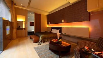 Habitación Deluxe doble, 1 cama doble, no fumadores | Escritorio, cortinas opacas, sistema de insonorización y wifi gratis