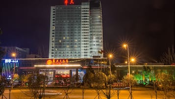 Front of property – evening/night