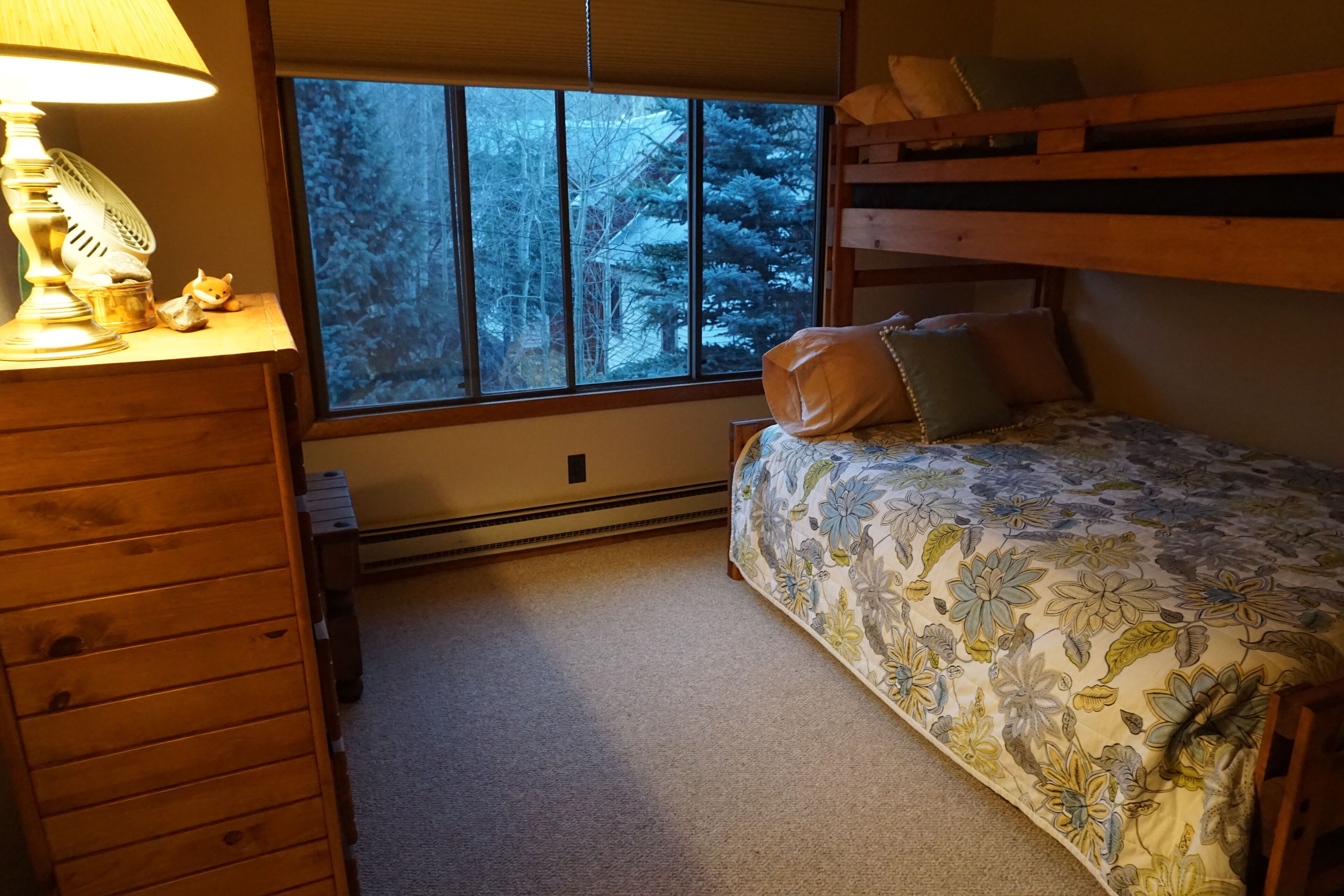 Full bed down, twin bed up!