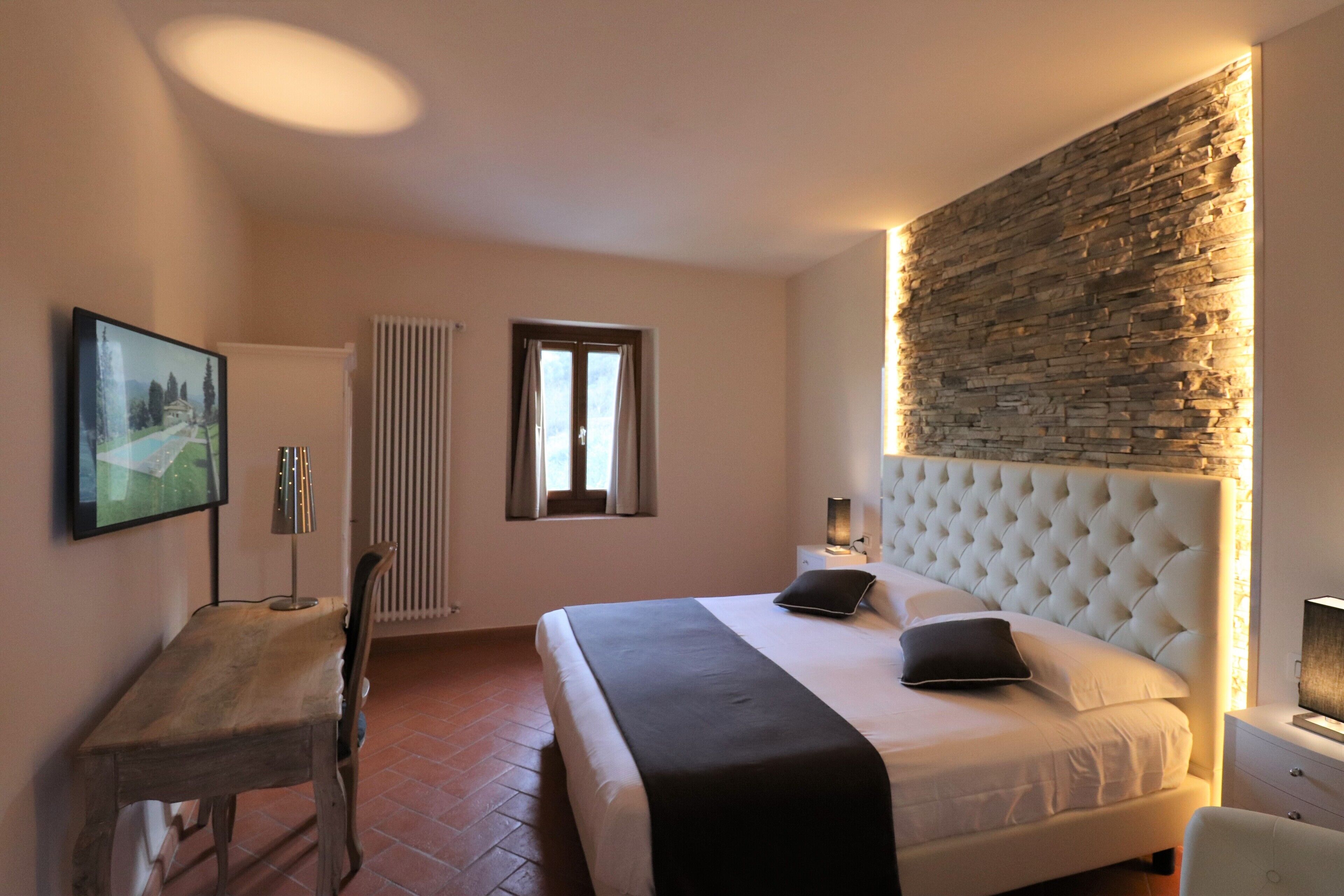 Apartamento família | Cofres nos quartos, escrivaninha, cortinas blackout