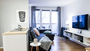Unclassified image, 4 of 32, button - Powiśle Riverside Apartment (Warsaw)