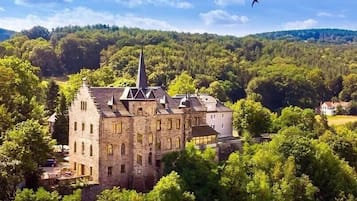 Blick von der Unterkunft