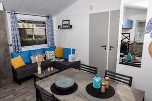 Mobile Home, 2 chambres (27m²) | Coin séjour