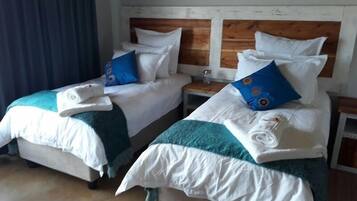 2 bedrooms, premium bedding, individually decorated