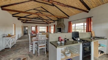 Family Apartment (8 Guest) | Private kitchenette | Full-size fridge, oven, stovetop, electric kettle