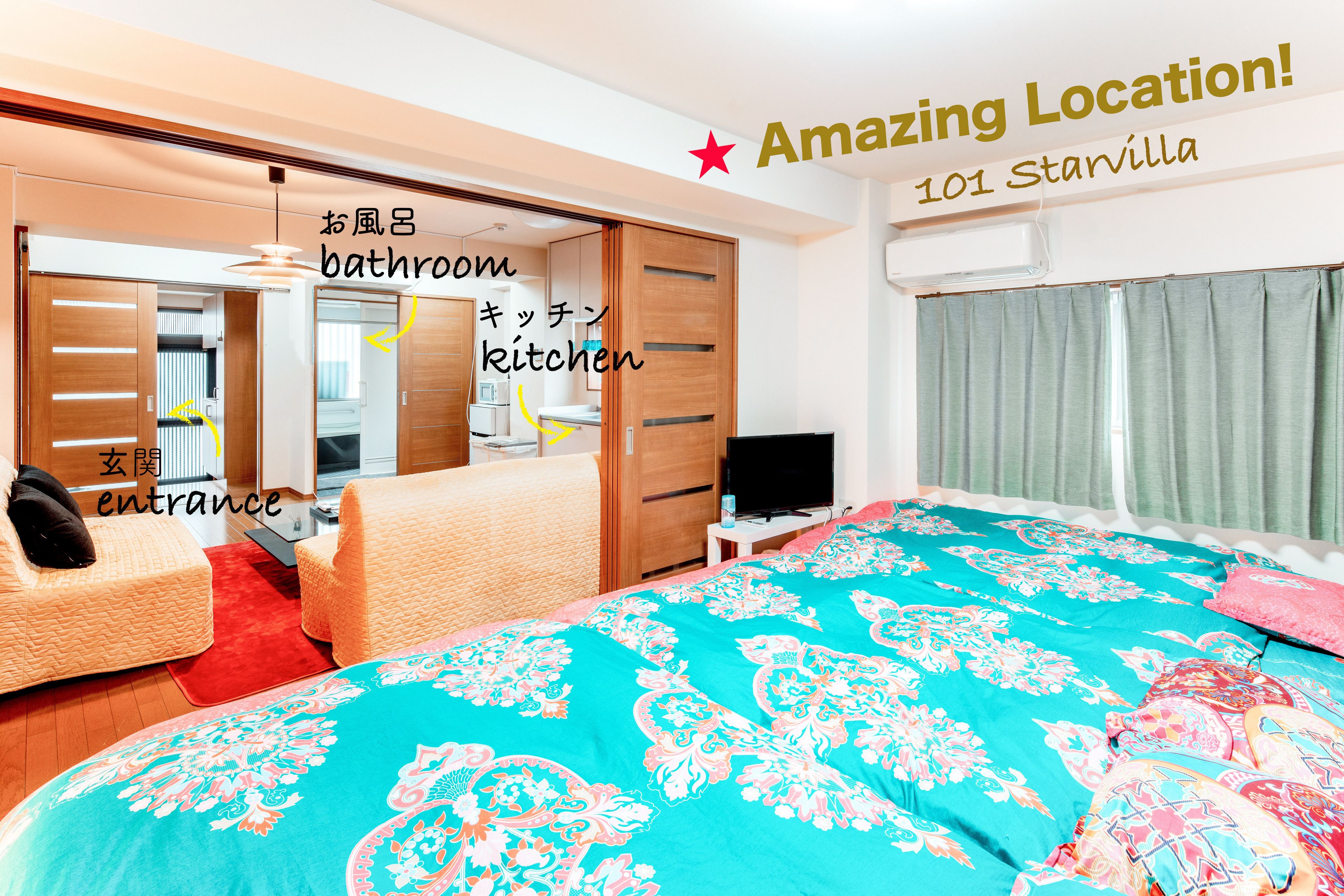 Apartment | Desk, iron/ironing board, free WiFi