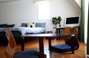 Apartment | Living area - Guest House Euro Honmachi (Osaka)