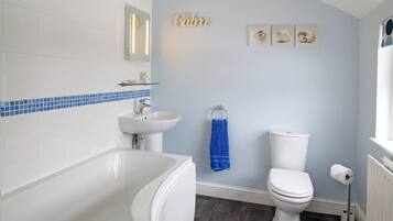 Småhus, privat bad (Willow Farm Cottage) | Bad