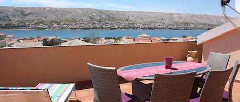 Apartment, 1 Bedroom, Terrace (A2+2 Second Floor) | Balcony