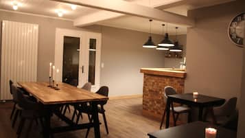 Dîner servi sur place