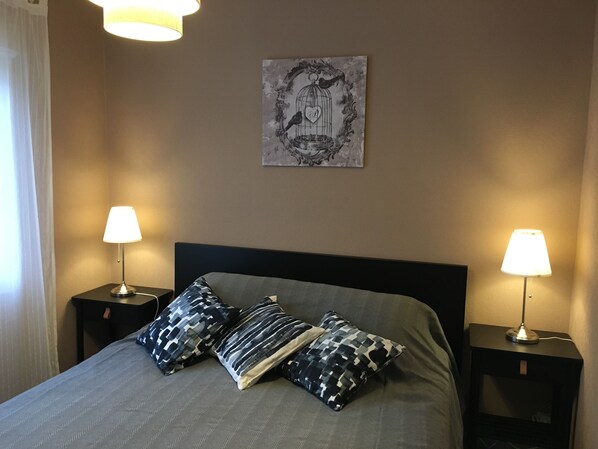 1 habitación, ropa de cama de alta calidad y decoración personalizada 