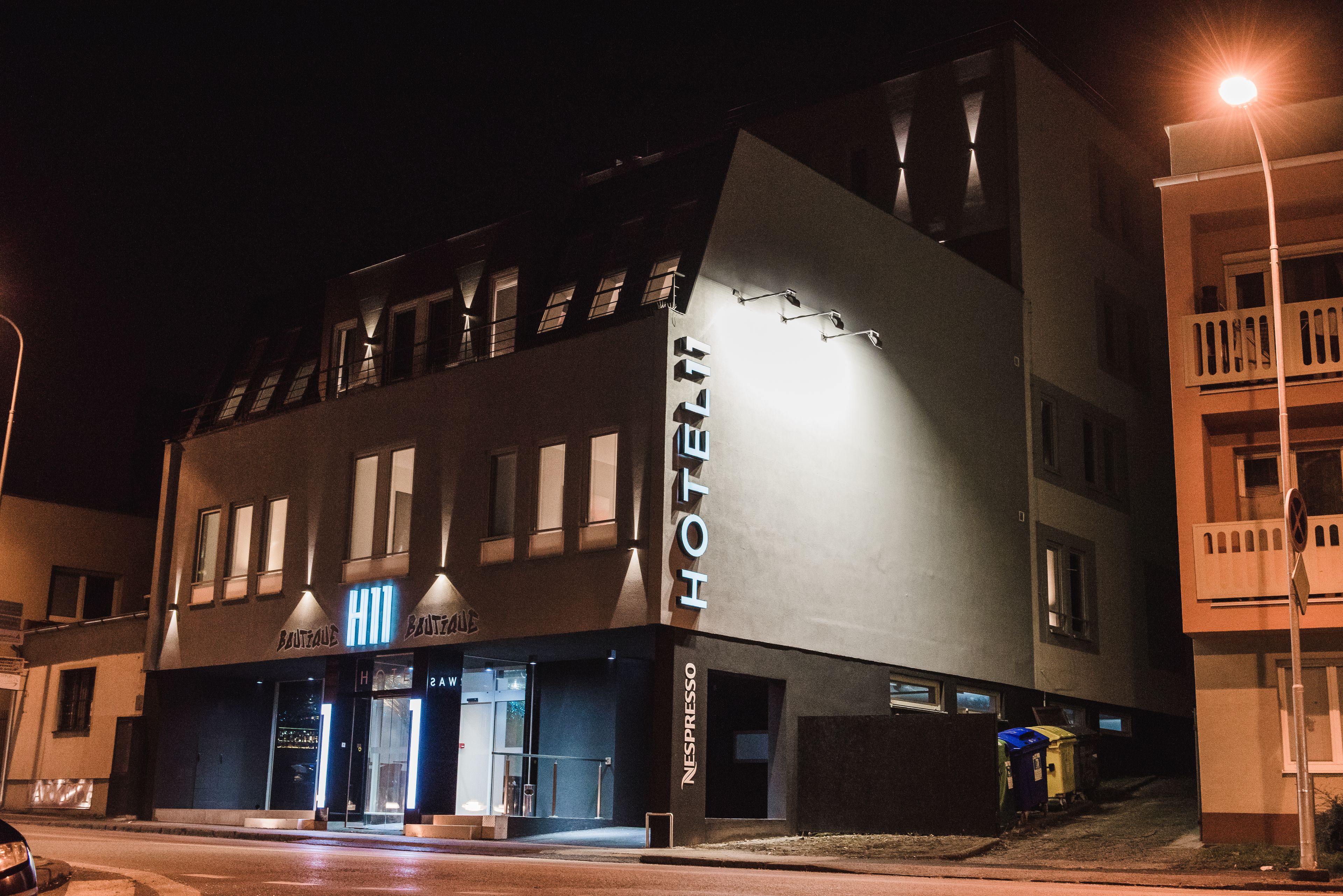 Fassade der Unterkunft