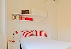 Apartment, 1 Bedroom, Ground Floor (Campione Ora 4) | Cots/infant beds, WiFi, bed sheets