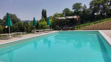 Seasonal outdoor pool