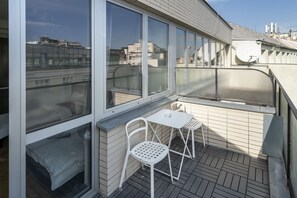 City Apartment, Multiple Beds, Accessible, City View | Balcony - Premier Apartment Wenceslas Square II. (Prague)