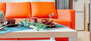 Apartment | Living room | Flat-screen TV