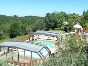 Indoor pool, 2 outdoor pools, sun loungers