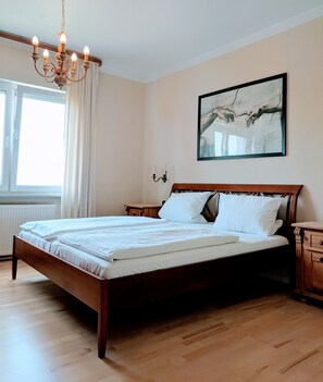 Cots/infant beds, free WiFi, bed sheets - Apartmenthaus am Rhein (Ginsheim-Gustavsburg)