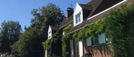 Fassade der Unterkunft