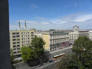 Uitzicht vanuit de kamer