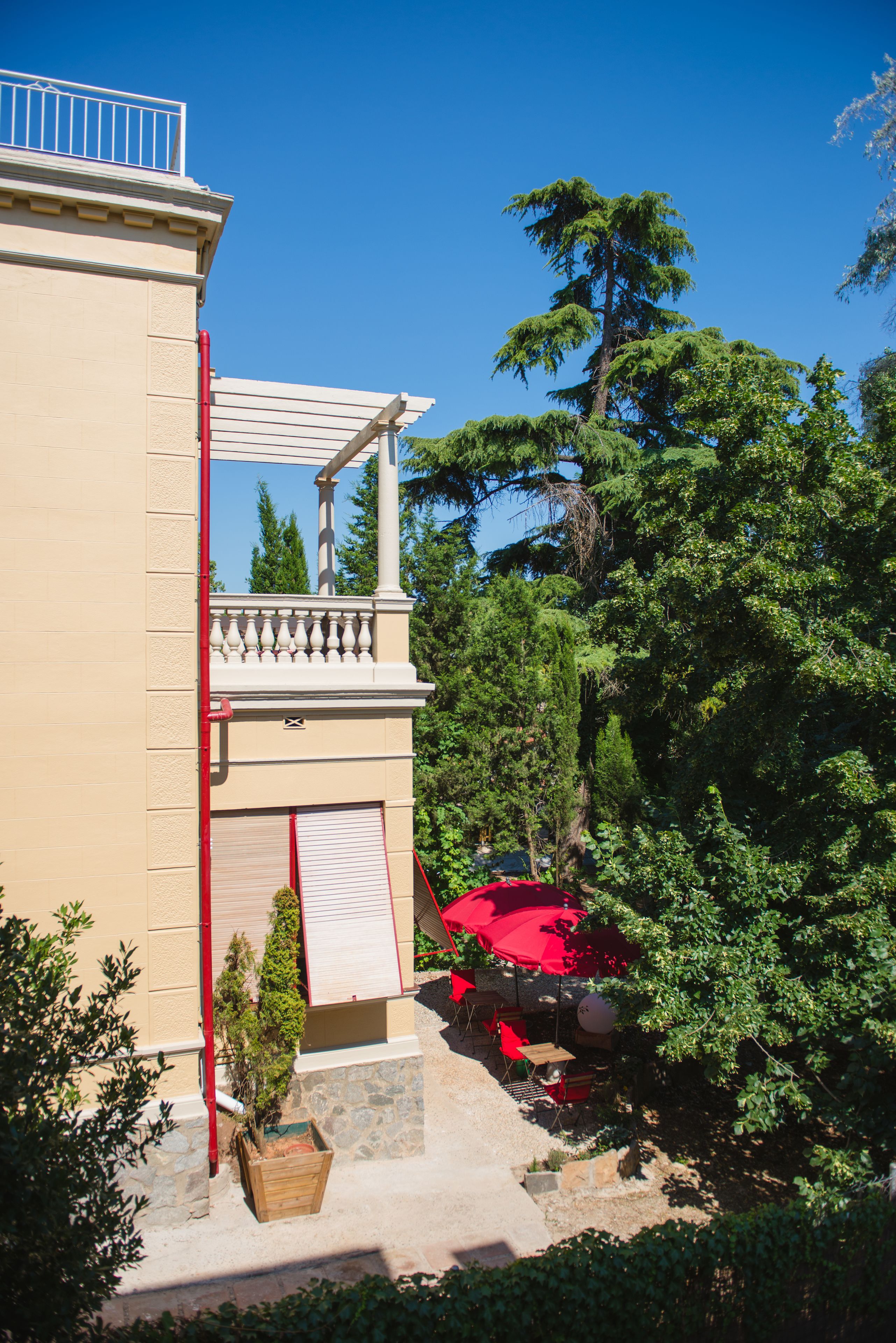 Fachada de la propiedad