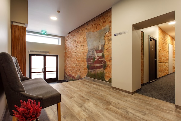 Sitteområde i lobbyen