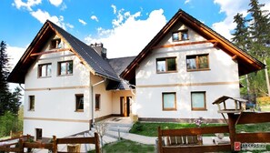 Overnatningsstedets facade