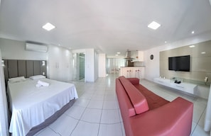 2 bedrooms, blackout drapes, free WiFi, bed sheets