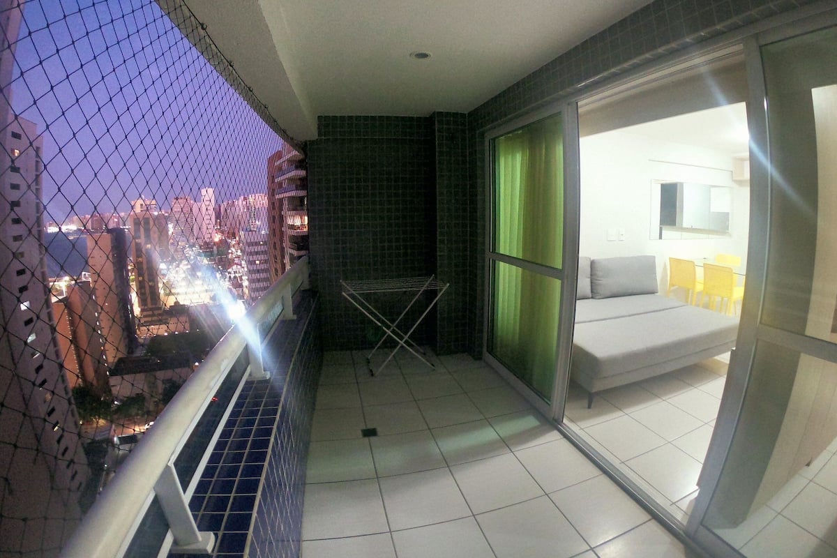 Apartamento conforto | Terraço/pátio