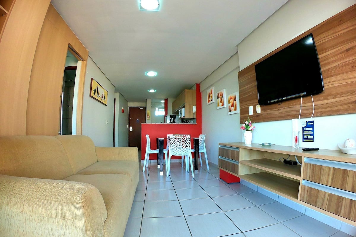 Classic Apartment | Living area | Flat-screen TV