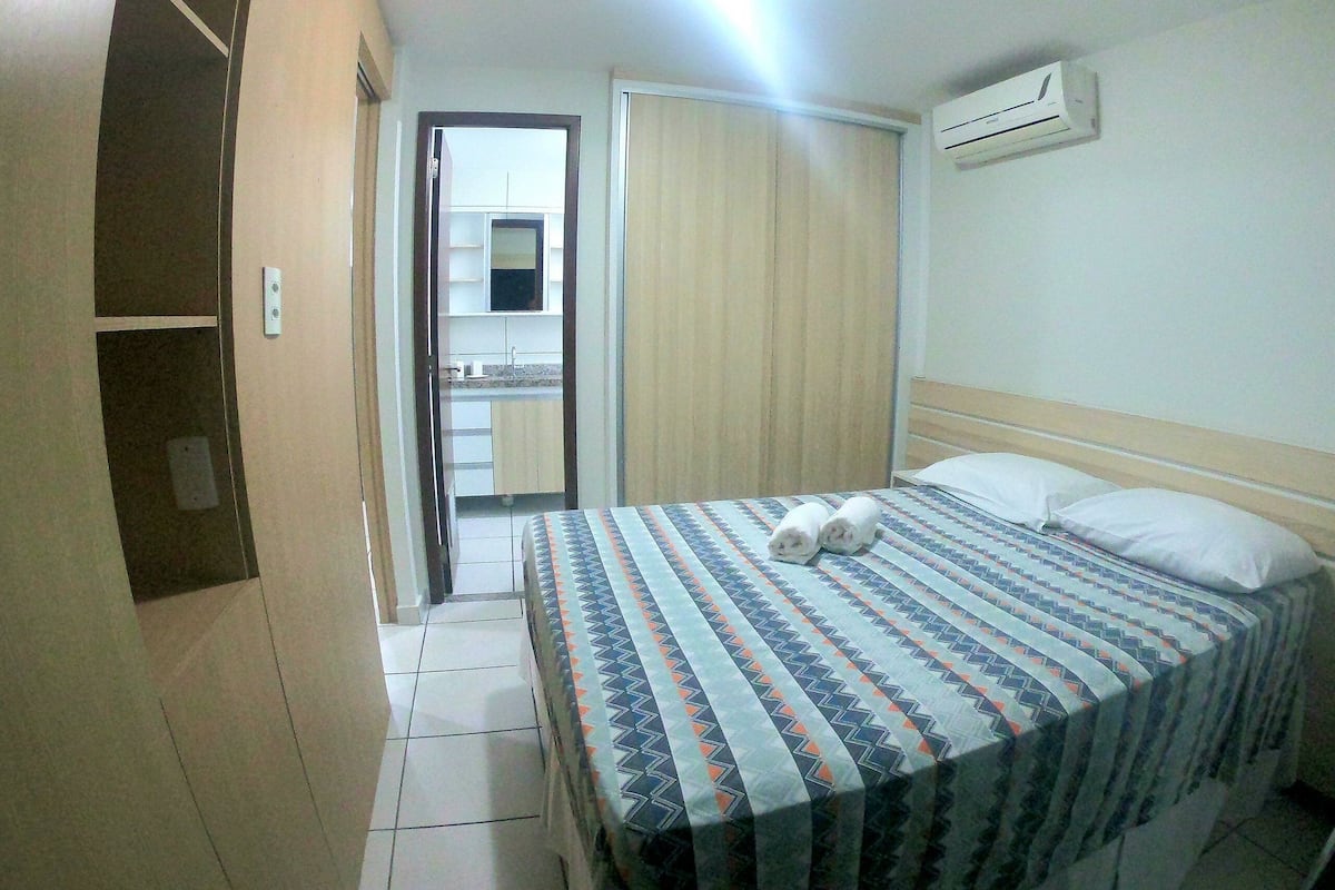 Comfort Apartment | 2 bilik tidur, langsir/tirai gelap terus, Wi-fi percuma, cadar katil