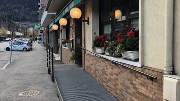 Fassade der Unterkunft