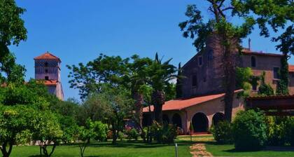 Characteristic nineteenth-century farmhouse. Typical residence
