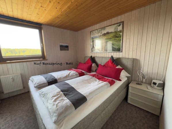 1 bedroom, desk, iron/ironing board, travel cot - North Black Forest 2-room apartment 58 sqm, Dieter Hoffmann, Freudenstadt-Kniebis (Kniebis)