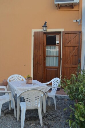 Chambre double | Terrasse/patio