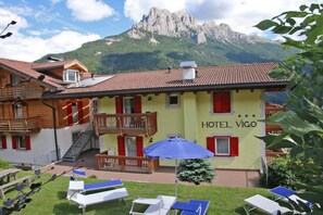 Voorkant van accommodatie