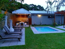 Front of property - evening/night