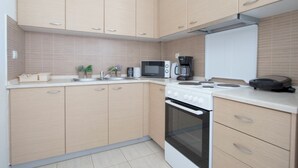 Villa | Private kitchen | Coffee/tea maker, full-size fridge, oven, stovetop - Possidi Villas IV by Halkidiki Villas (Kassandra)
