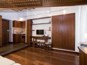 Blick von der Unterkunft