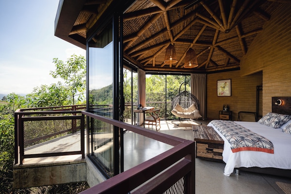 Bangalô | Vista do quarto